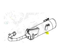 TERMINALE SCARICO MARMITTA SYM SYMPHONY CARGO 125 2023 AY12WB-EU