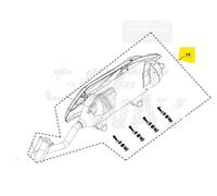 TERMINALE SCARICO MARMITTA SYM SYMPHONY SR 125 2022 AZ12W8-EU