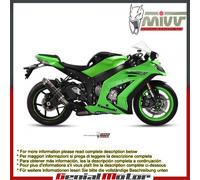 Terminale Scarico MIVV GP Carbonio per Kawasaki Zx-10 R 2011 > 2015