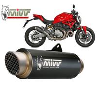 MIVV Gp Pro Slip On Carbon/Titan/Black Steel