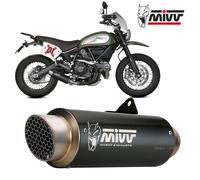 Terminale Scarico MIVV GP PRO Black Inox Nero DUCATI SCRAMBLER 800 2015 > 2020