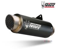 Mivv Gp Pro Slip On Carbon/Titan/Black Steel