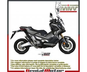 Terminale Scarico MIVV GP PRO Carbonio per Honda X-Adv 750 2017 > 2022