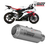 Terminale Scarico MIVV MK3 Inox kat per YAMAHA YZF 600 R6 2006 > 2016