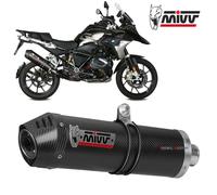 Terminale Scarico MIVV Oval Carb Carbon cap kat BMW R 1250 GS ADV 2019 2023