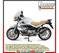 Terminale Scarico MIVV Oval Carbonio Con Coppa Carbonio Bmw R 1150 R 2000 > 2006