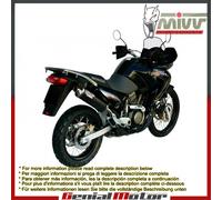 Terminale Scarico MIVV Oval Carbonio per Honda Xlv 650 Transalp 2005 > 2007
