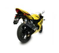 TERMINALE MIVV OVAL CARBONIO-CARBONIO PER SUZUKI GSX-R 600 2004-2005