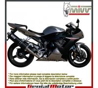 Terminale Scarico MIVV Oval Carbonio per Yamaha Yzf 1000 R1 2002 > 2003