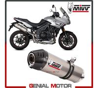 Terminale Scarico MIVV Oval Titanio Carboni TRIUMPH TIGER 1050 SPORT 2017 > 2020