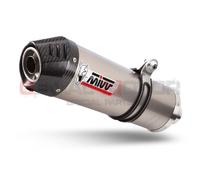 Terminale Scarico MIVV Oval Titanio Con Coppa Carbonio Bmw F 800 Gs 2008 > 2017