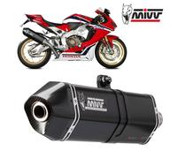 Terminale Scarico MIVV Speed Edge Black Inox kat HONDA CBR 1000 RR 2017 > 2019