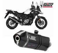 S.049.LRB - Terminale Scarico Mivv SPEED EDGE Black SUZUKI DL V-STROM 650 (17-)