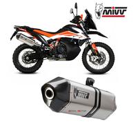 KT.021.LRX - Terminale Scarico MIVV SPEED EDGE Inox KTM 790 ADVENTURE / R (19-)