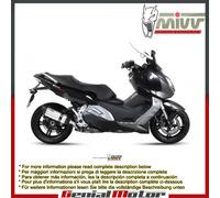 Terminale Scarico MIVV Suono Acciaio inox per Bmw C 600 Sport 2012 > 2015