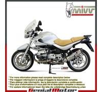 Terminale Scarico MIVV Suono Acciaio inox per Bmw R 1150 R 2000 > 2006