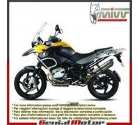 Terminale Scarico MIVV Suono Acciaio inox per Bmw R 1200 Gs 2010 > 2012