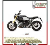 Terminale Scarico MIVV Suono Acciaio inox per Bmw R Nine T 2014 > 2022