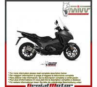 Terminale Scarico MIVV Suono Acciaio inox per Honda Integra 750 2016 > 2020