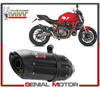Terminale Scarico MIVV Suono Black Inox Nero per DUCATI MONSTER 821 2014 14