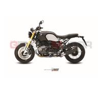 Terminale Scarico MIVV Suono Nero Acciaio inox per Bmw R Nine T 2014 > 2022