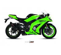K.026.L9 - Terminale Scarico Mivv Suono Steel Black Kawasaki ZX-10 R Ninja '11>