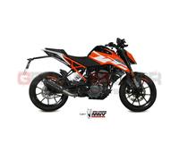 KT.019.L9 - Terminale Scarico Mivv SUONO Steel Black KTM 125/390 DUKE (17-)