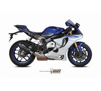 Terminale Scarico MIVV Suono Nero Acciaio inox Yamaha Yzf 1000 R1 2015 > 2023