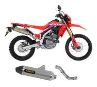Terminale Scarico +Nokat Arrow 72528ak+72178pd Allu HONDA CRF 300 L 2021 > 2023