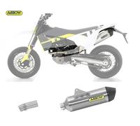 Terminale Scarico +Nokat Arrow Rtech Allu Husqvarna 701 Supermoto 2021 > 2023