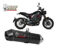 Terminale Scarico omologato MIVV Oval Carbonio C/C BENELLI LEONCINO 2017 > 2023