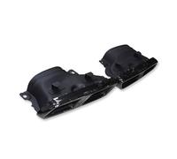 Terminale Scarico Per Benz C63 W205 C200 C300 C180 C260 2015 2016 2017 2018 Auto Punta Di Scarico Silenziatore Consigli Quad Tubo Di Scarico Ugello Silenziatore(Black B)