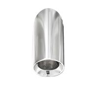 Terminale Scarico Per BMW F20 F21 Per M135 F22 F23 Per M235i F30 F31 335i 340i F34 F32 Terminali Scarico Acciaio Inossidabile Copertura Finitura Auto Tubo Scarico(1 PCS Silver)