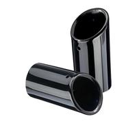 Terminale Scarico Per E90 E92 325 328I Serie 3 2006-2010 2X Terminali Scarico Posteriori In Titanio Nero