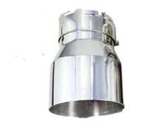 Terminale Scarico Per F22 F23 M235i M240i F20 F21 M135i M140i F30 F31 M335i M340i F32 F33 F36 M435i M440i Puntale Marmitta 1 Pz(Id 67 Od 95mm Silver)