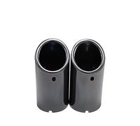 Terminale Scarico Per Passat B7 Per VW CC Per TIGUAN 2 Pezzi Accessori Per Lo Styling Dell'auto Sostituzione Del Coperchio Della Punta Del Silenziatore Del Tubo Di Scarico(2pcs Black)