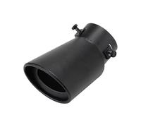 Terminale Scarico Per Toyota Per Yaris 2004-2021 Terminale Di Scarico Posteriore In Acciaio Inox Auto Accessori Universali Auto Tubo Scarico(Matte Black)