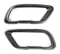 Terminale Scarico Per X5 G05 X6 G06 X7 G07 2019-2021 Cornice Decorativa Per Tubo Scarico Marmitta Copertura Uscita(Carbon Fiber)