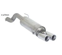 Terminale scarico posteriore 70 mm rotondo Ragazzon GRANDE PUNTO ABARTH 114 Kw