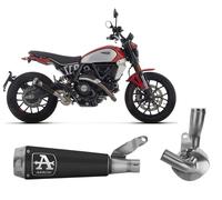 Terminale Scarico ProRa Dark Nichrom+Raccor Arrow DUCATI SCRAMBLER 800 2025 2026