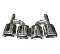 Terminale Scarico Punta Per B&enz Per Classe C Per Classe E Per Classe S Silenziatore Tubo Coda Aggiorna Quattro Uscite Di C63 Per AMG R Punta Di Scarico Ovale Saldata(H 26.5)