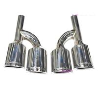 Terminale Scarico Punta Per B&enz Per Classe C Per Classe E Per Classe S Silenziatore Tubo Di Coda Aggiorna Quattro Uscite Di C63 Per AMG R Punta Scarico Ovale Saldata(H 21.5)