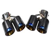 Terminale Scarico Punta PER B&MW 2021 2022 2023 G23 M440i G20 G21 M340i G42 M240i Placcatura Blu 4 Uscite Terminale Di Scarico Terminale Di Scarico(Blu)