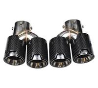 Terminale Scarico Punta Per B&MW 2021 2022 2023 G23 M440i G20 G21 M340i G42 M240i Testa Di Scarico Argento Lucido 4 Uscite Tubo Di Scarico(Argento)