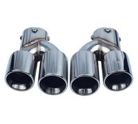 Terminale Scarico Punta Per B&MW 2021 2022 2023 G23 M440i G20 G21 M340i G42 M240i Testa Di Scarico Argento Lucido 4 Uscite Tubo Di Scarico(Stainless Steel 1)