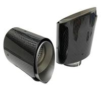 Terminale Scarico Punta Per F10 N20 Tubi Terminali Per Auto Tubo Silenziatore Gola Di Coda Rimontare Tubo Di Scarico(60mm-101mm)