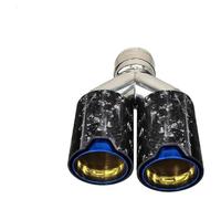 Terminale Scarico Punta Per Serie Puntale Marmitta Universale Puntale Marmitta Coda Gola Estremità Tubo Scarico Punte Scarico Tubi Terminali(Left 51mm)