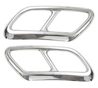 Terminale Scarico Punta Per Volvo S90 2016-2018 Adesivo Per Tubo Di Scarico Doppio Posteriore Per Auto Rivestimento Per Auto Stile Auto Tubi Terminali Per Auto