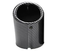 Terminale Scarico Punta Per VW Per P&A B7 CC Per T&iguan Accessori Per Lo Styling Dell'auto Terminali Di Scarico Per Auto Copertura Della Punta Del Silenziatore(1pcs Carbon Black)