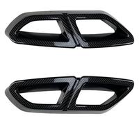 Terminale Scarico Punta Per VW Per P&assat B8 2016-2019 Telaio Tubo Di Scarico Auto Quattro Uscite Coda Gola Tubo Di Scarico Copertura Adesivo(Carbon Fiber)